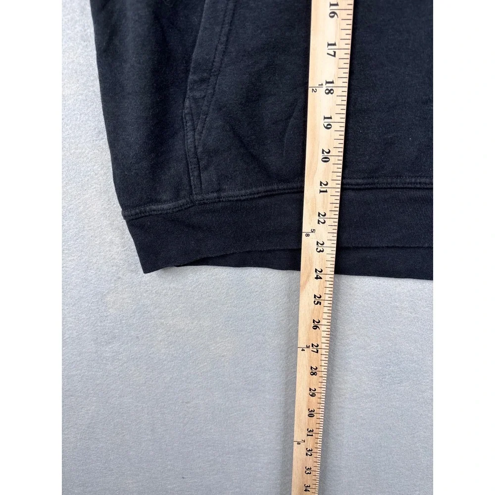 Nike Sportswear Crewneck Sweatshirt Black White Embroidered Logo
